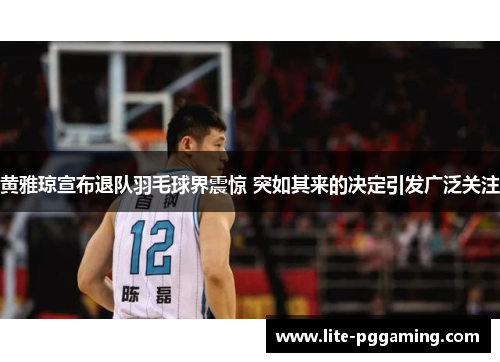 黄雅琼宣布退队羽毛球界震惊 突如其来的决定引发广泛关注